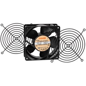 Main product image for Middle Atlantic QFAN-119 119mm Low Noise Fan Kit with Plug Cord 50 CFM262-711